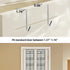Over The Door Shoe Organizer, 14 Large Mesh Pockets Hanging Shoe Rack for Closet Organizers and Storage, Gray, 2-pack (gray)...