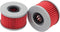 MOTOKU Pack of 2 Oil Filter for Honda Rancher 400 Foreman Rubicon 500 Rincon 650 680 TRX680 400 500 650 ATV...