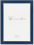 Lawrence Frames 586457 5x7 Navy Enamel Picture Frame, Blue...