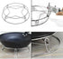 1PC Stainless Steel Pan Pot Holder Round Potholder Metal Pan Holder Rack for Milk Pot Holder Cooking Home Kitchen Restaurant...