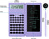 Scientific Calculator for high-school, 10 Digits Digital with Erasable writing board Math Calculator for middle school & College (Purple)...
