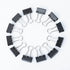 Metal Small Binder Clips Small for Paperwork,50 Pack 3/4 Inch Paper Clamps Clips Office Supplies,Mini Black Office Clips...
