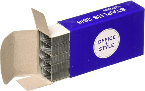 Precision Jam-Free Full Strip Non-Skid Stapler, Blue...