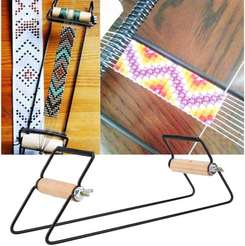 Traditional Bead Loom kit, Weaving Beading Set for Jewelry Bracelets DIY Handmade Knitting Machine, Jewelry Making Bead Looms...