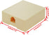 Rj11 6P4C Jack Modular Self Adhesive Surface Mount Single Port Telephone Connector - 2pcs...
