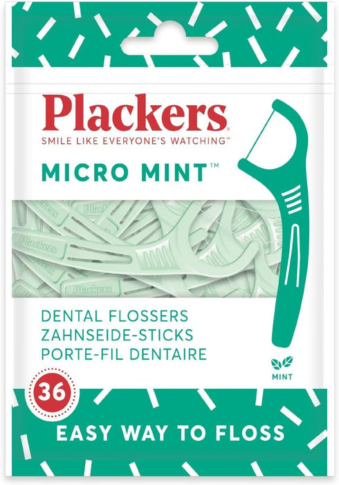 Plackers Micro Mint Dental Flosser...
