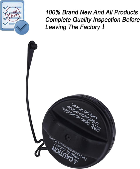 Fuel Tank Filler Cap,Gas Cap Compatible With Toyota - 4Runner, Avalon, Camry, Corolla, Highlander, Matrix, Sequoia, Sienna, Solara, Tacoma, Tundra...