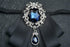 Topz bow brooch for men christmas tie adjustable band necktie rhinestone bowties men for wedding party ceremony...