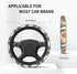 Foruidea Desert Leaf Car Steering Wheel Cover Neoprene Automotive Steering Wheel Cover Anti Slip and Sweat Absorption Auto Car Wrap Cover Fit Most...
