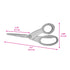 ECR4Kids ELR-13206 Cutting Edge Ultra-Grip 8.5" Precision Stainless Steel Scissors - Heavy Duty for Offices, Home, School, 8.5" Scissor, Assorted...