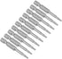 uxcell 10 Pcs T9 Magnetic Torx Screwdriver Bits, 1/4 Inch Hex Shank 2-inch Length S2 Power Tool...