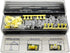 V3 Screw-in Installation Translucent Yellow Keyboard Stabilizers with 2u 6.25u 7u Wires, Keycap Stabilizers Mechanical Keyboard Stabilizers For Di...