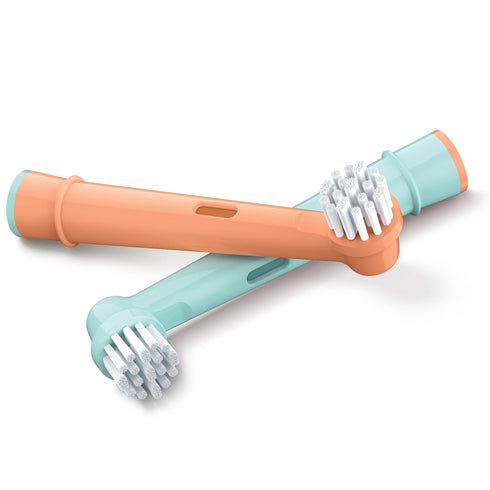 Beurer TB10 Kids Electric Toothbrush Replacement Brush Heads Only - 2 Pack - Milo The Monkey...