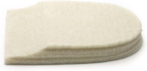 Felt Heel Cushion Pad 1/4" with Adhesive for Pain Relief - 6 Pairs...