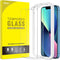 JETech Screen Protector for iPhone 13/13 Pro 6.1-Inch, Tempered Glass Film with Easy-Installation Tool, 2-Pack......