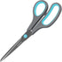 Teflon Coating Scissors, Stainless Steel Blades, Soft Grip Handle, Suitable for Households,Offices and Schools, All Purpose, Blue/Grey, 21.5 cm...