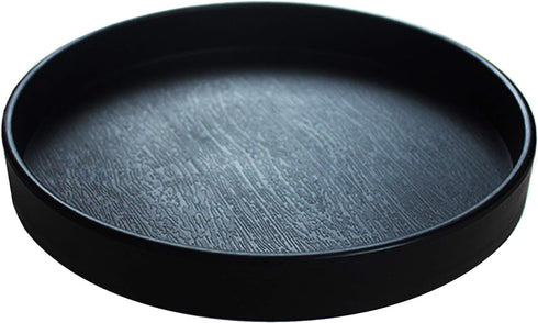 Reptile Water Food Dish Bowl Turtle Feeder Tortoise Feeding Dish Container (M, Black)...