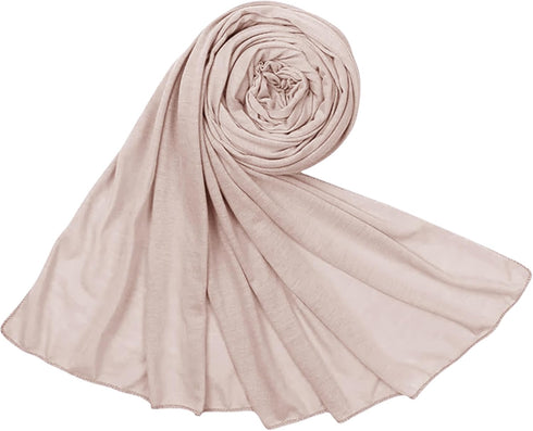 Hijab Scarf for Women Soft Cotton Muslim Jersey Hijab Head Wrap Scarves Fashion Long Scarf Shawls...