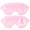 NEWGO Cold Eye Mask Cooling Eye Mask for Dry Eyes, Gel Eye Mask Eye Ice Pack Reusable Cold Eye Compress for Dark Circles, Migraines, Eye Surgery, ...