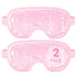 NEWGO Cold Eye Mask Cooling Eye Mask for Dry Eyes, Gel Eye Mask Eye Ice Pack Reusable Cold Eye Compress for Dark Circles, Migraines, Eye Surgery, ...