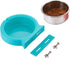 Crate Dog Cat Bowls, Removable Stainless Steel Hanging Pet Cage Bowls for Kennel, Crate Food Water Feeder Bowls with Bolt Holder for Cat, Puppy, R...