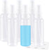 ZEJIA Small Spray Bottle 2OZ, Plastic Travel Spray Bottle, Refillable Mini Spray Bottle for Face, Liquids, Perfume, with Labels (6 Pack)...