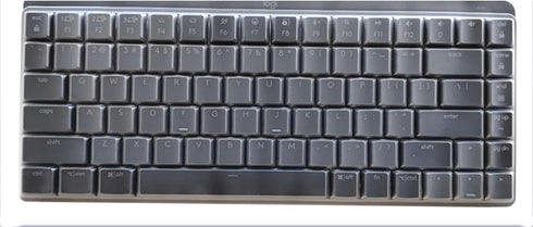 Dust-Proof Silicone Keyboard Skin Cover Compatible for Logitech MX Mechanical Mini Wireless Illuminated Keyboard 84 Key (Not for Full Size or Logi...