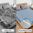 Bed Sheet Fasteners, Sopito 4pcs Adjustable Elastic Sheet Straps Heavy Duty Bed Sheet Grippers Suspenders for Mattresses Fitted Sheets Flat Sheets...