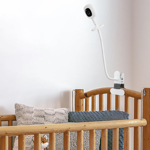 Baby Monitor Mount Compatible with Nanit Pro Smart Baby Monitor & Flex Stand,15.7 inches Flexible Long Gooseneck Arm Also for Cameras with 1/4 Scr...