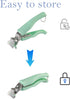 Stainless Steel Anti-Scalding Hot Bowl Dish Plate Gripper Clips Tongs Clamp Holder for Moving Hot Plate or Bowls with Food Out from Instant Pot Mi...