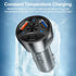 Portable USB Car Charger 3-Port Fast Charge,PD20W/3.1A/QC3.0 Car Charger Adapter USB Charger Compatible for iPhone 14 Pro MAX/13 MacBook Pro iPad ...