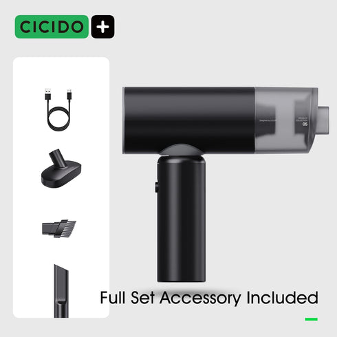 Handheld Vacuum Cleaner Cordless, Mini Portable Car Vacuum, Foldable Vacuum for Keyboard, Car, Office, Home Pet Hair, Travel Cleaning, USB Recharg...