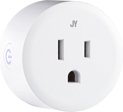 JONATHAN Y PLG1000B Smart Plug, WiFi Remote App Control, Alexa, Google Home Assistant Compatible, No Hub Required Black......