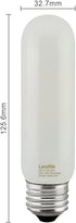 2pk LED T10 120V 5W, Frosted, dimmable,for Piano Light/Banker Light, 40W incandiscent Equivalent, Completely Traditional T10 Shape Glass Bulb...