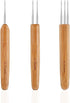 YOUMOO 3 Pieces Dreadlock Hook Tool, 3 Dreadlocks Crochet Hooks, Crochet Hook Needle for Hair Dreadlock Braid Craft 0.75mm 1 Hook, 2 Hooks, 3 Hook...