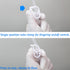 Plastic Tubing Clamps 1/2" - 5/8"OD Adjustable Flow Control Pinch Valve Plastic Hose Clamp Shut Off for Laboratory Use-White 16PCS...