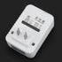 Indoor Mechanical Outlet Timer, 12 Hour Electrical Accurate Countdown Plug in Timing Switch 2 Prong Heavy Duty Grounded Outlet for Energy Saving H...