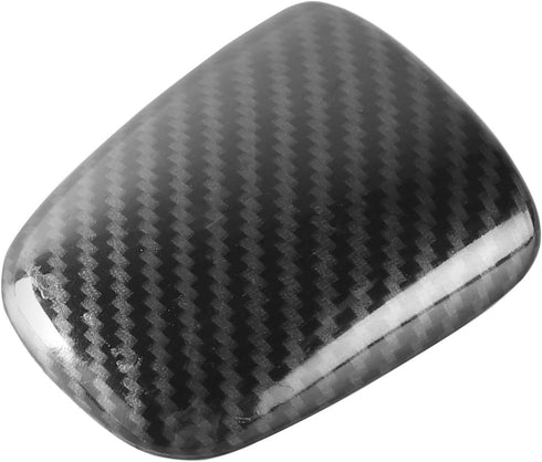 Voodonala for Challenger Gear Shift Knob Cover Trim Accessories for Dodge Challenger Charger 2015 up (Carbon Fiber Grain)...