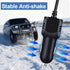 Dash Camera Car Charger, Mini USB and Micro USB Interfaces, Driving Recorders Power Cord Universal Car Adapter Power Cord 3.5m/11.5ft 12V/24V to D...