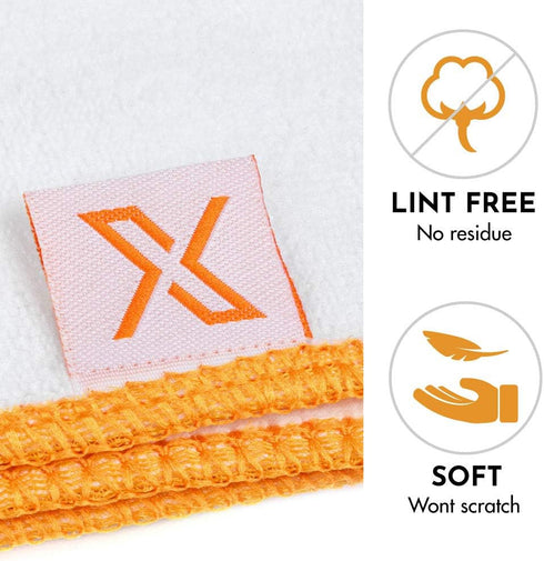 X Ultrasoft Sneaker Cleaning Cloth, 3 PACK! - Microfiber Towel for Superior Sneaker Care...