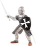 Papo - Hospitaller Knight with Sword - Figurine - 3 Years Old - Fantasy & Medieval Collection - Hand Painted - Realistic Details - Durable and Edu...