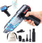 3-in-1 Portable Small Cordless handheld Vacuum Cleaner Rechargeable with 9000PA Powerful Suction for Car/Office/Home...