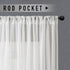 MRTREES Sheer 34 x 24 in Curtain Tiers Off White Bathroom Short Sheer Voile Cafe Rod Pocket 2 Panels Half Window Curtains...