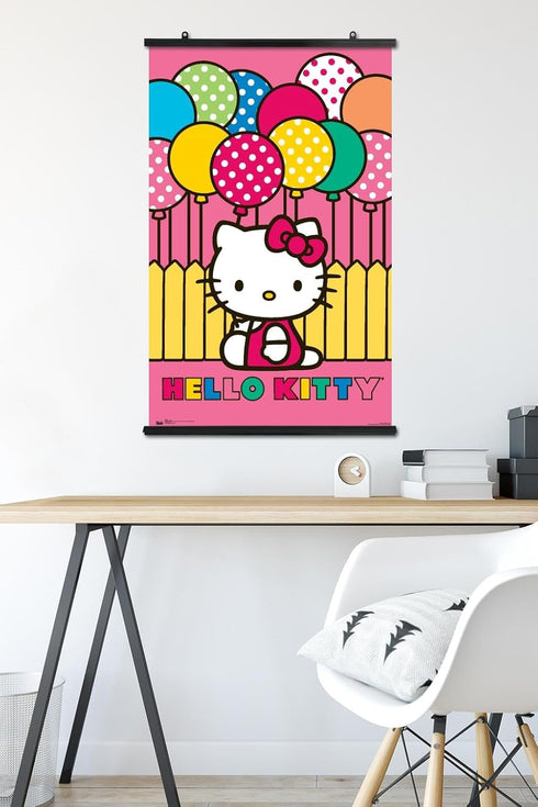 Trends International Hello Kitty - Mimmy Wall Poster, 22.375" x 34", Premium Poster & Clip Bundle...