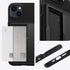 Spigen Slim Armor CS Case Compatible with iPhone 13 Card Slot - Black...