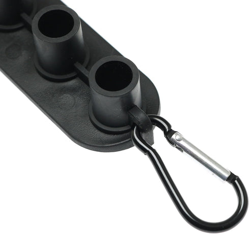 Maxmoral Pressure Washer Nozzle Holder Can Hold 7 Nozzle Tips with 1/4 Inch Quick Connect Plug, Black...