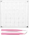 36 Grids Acrylic Magnetic Seashell Display Box, Advantageouse Acrylic Magnetic Seashell Display Box, Clear Seashell Storage Box, for Bead, Nail, J...