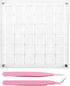 36 Grids Acrylic Magnetic Seashell Display Box, Advantageouse Acrylic Magnetic Seashell Display Box, Clear Seashell Storage Box, for Bead, Nail, J...