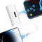 Portable Mini Power Bank Charger for USB C Android Device (Direct Plugin) and for iPhone Apple (Wired), 4800mAh Cute Fast Charge Small Battery Pow...