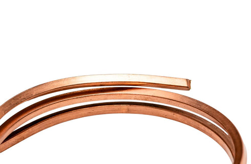 16 Gauge, 99.9% Pure Copper Wire (Square) Dead Soft CDA #110 Made in USA - 5FT by CRAFT WIRE...